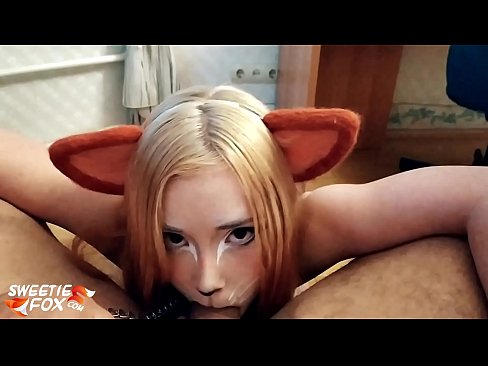 ❤️ Kitsune sluk piel en kom in haar mond ❤️ Pornovideo by ons ❌️❤